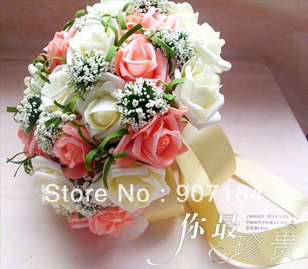 Bridal Bouquet  Wedding Bouquet Artificial Flowers For Wedding Photos Hot Selling New Arriveal