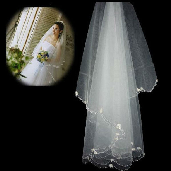 Bridal veil wedding dress veil short yarn bridal veil bride 04 2011