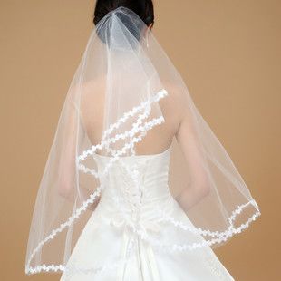 Bride beige laciness veil bridal veil bridal accessories the bride hair accessory q8