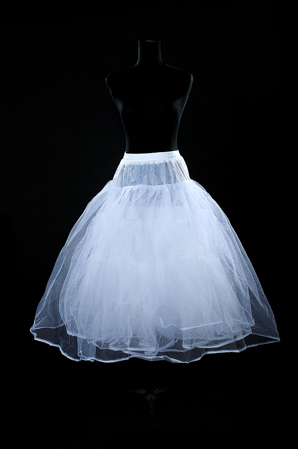 Bride boneless skirt stretcher wedding boneless slip hard sand soft skirt wedding dress pannier 003