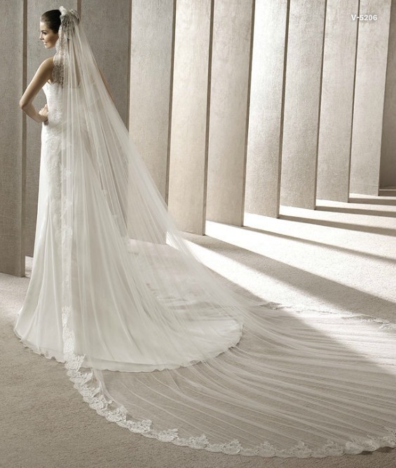 Bride car lace luxury veil hot-selling veil quality luxury veil ts094