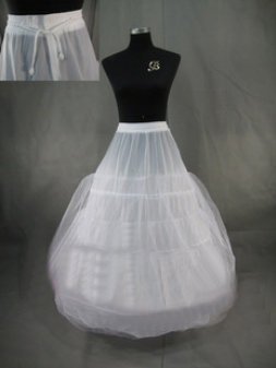 Bride pannier wedding dress bride wedding dress - evening dress - formal dress - pannier - skirt 004