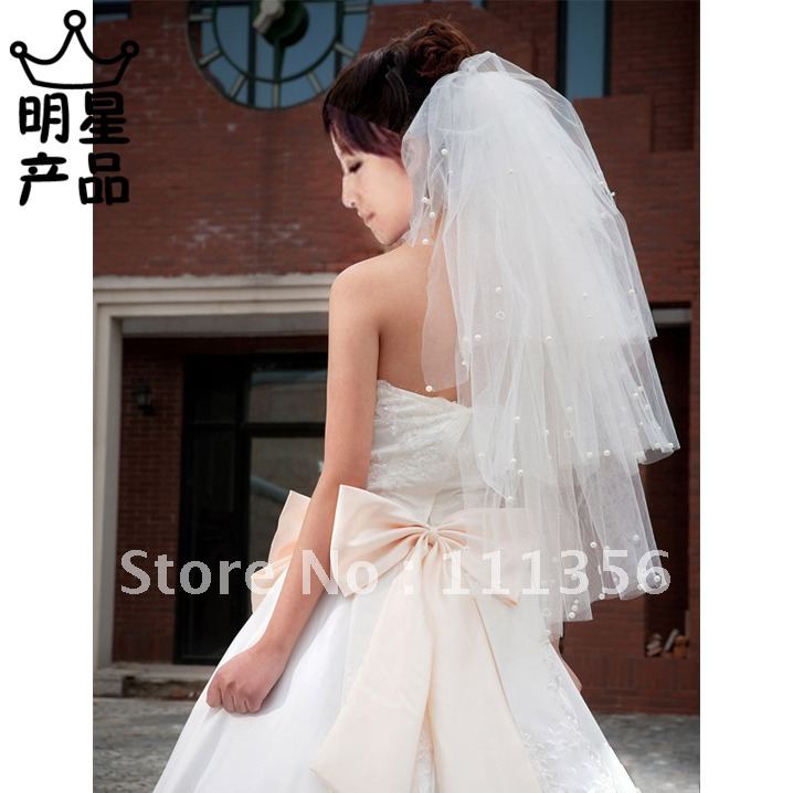bride wedding dress veil veils wedding formal dress accessories supplies luxury bulkness veil hot-selling