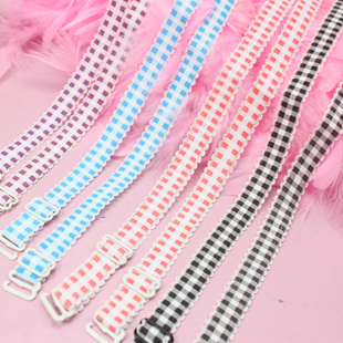 Brief lace grid cloth double-shoulder shoulder strap invisible tape pectoral girdle