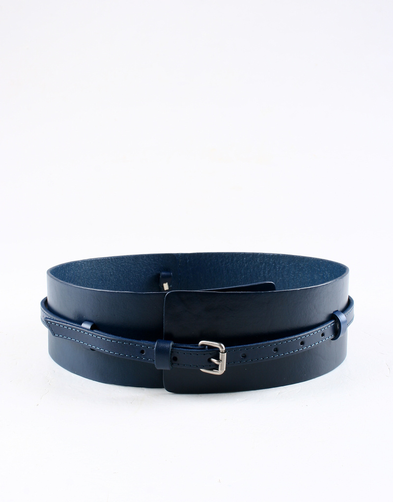 Brief paragraph 7018 women's fashion genuine leather belt strap cummerbund 2