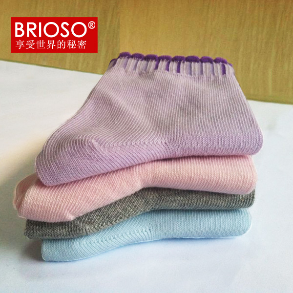 Brioso 2013 spring combed cotton lovers socks gift socks men and women socks four seasons general socks