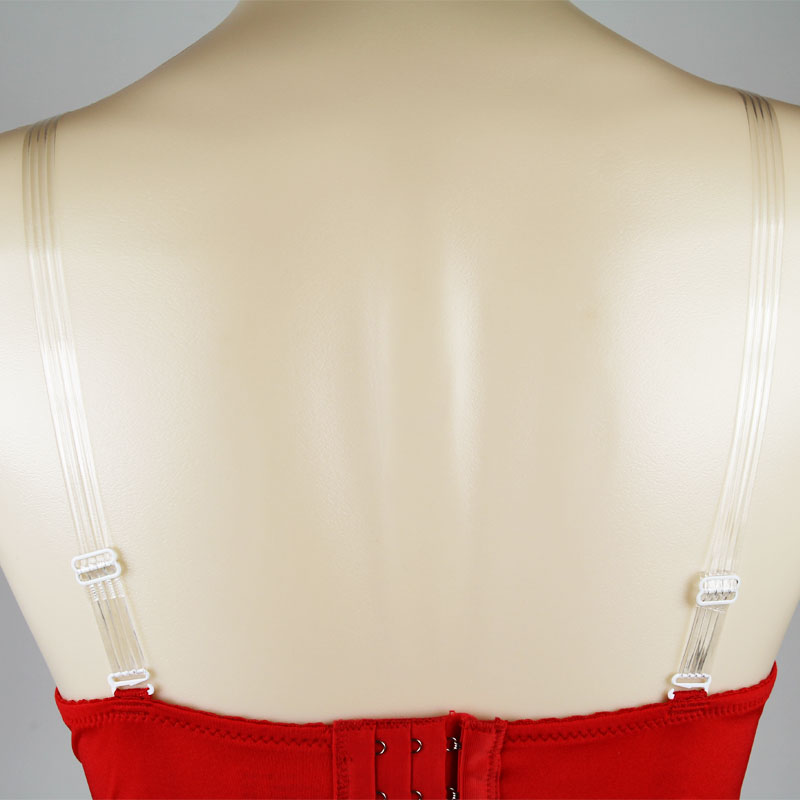 Broadened 1.5 breathable transparent slip-resistant invisible underwear shoulder strap