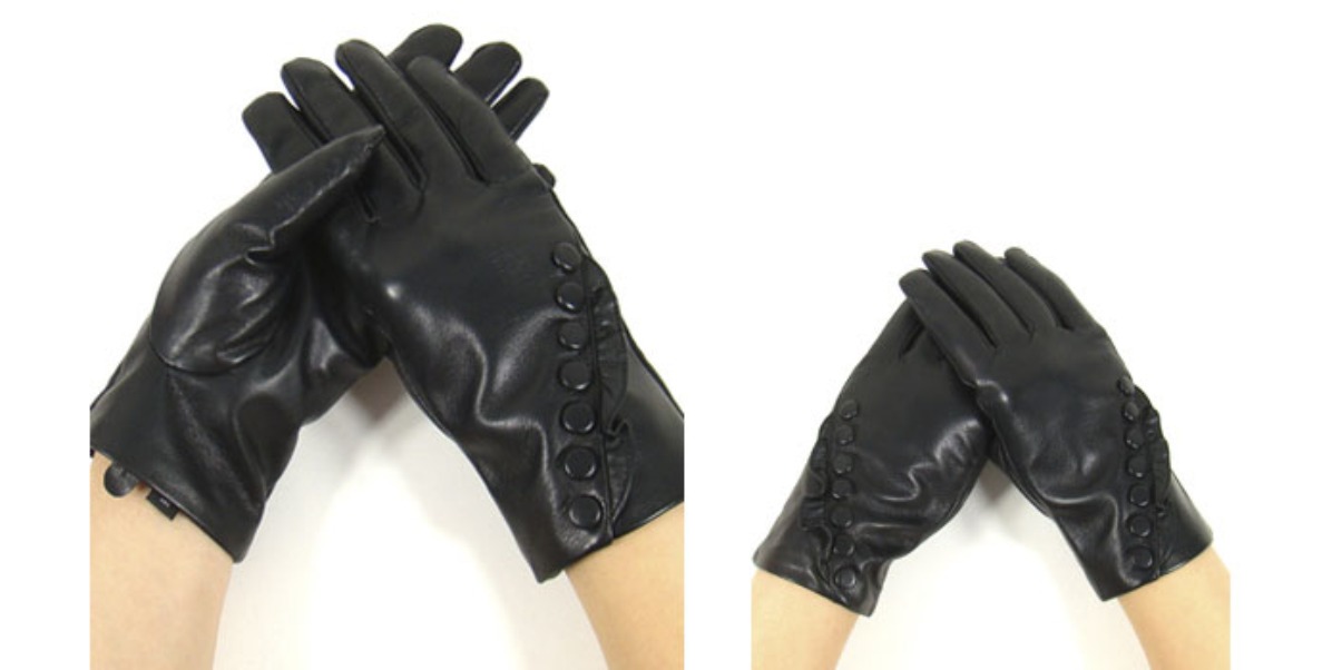 Broken women's sheepskin gloves genuine leather gloves thermal winter 2013 repair