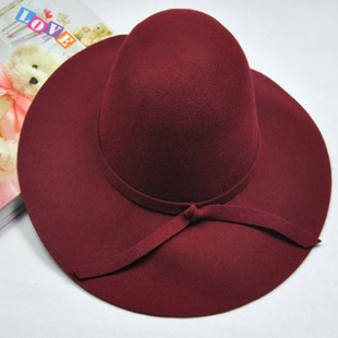 Bucket hat bucket hats fashion female winter wool hat female winter fedoras jazz hat