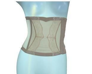 Budee thin silk collagen body shaping abdomen drawing cummerbund belt clip body shaping beauty care underwear