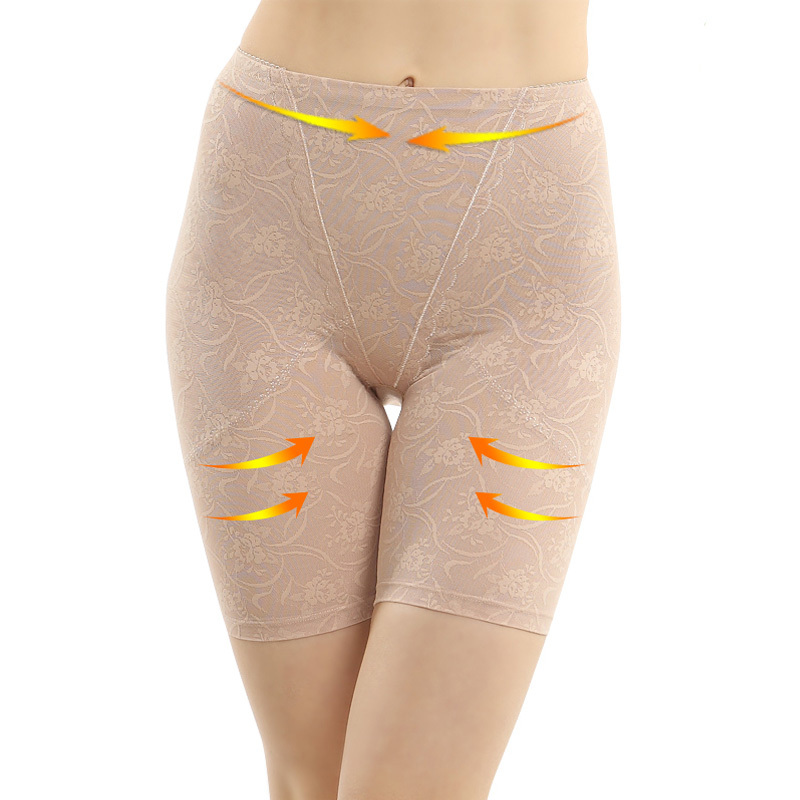 Butt-lifting leg shorts butt-lifting body shaping pants thin breathable