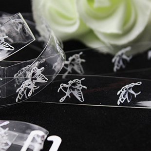 Butterfly fairy butterfly double-shoulder transparent shoulder strap invisible tape pectoral girdle