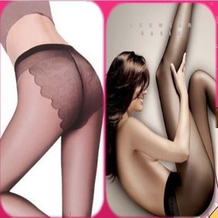 Butterfly ultra-thin invisible stockings sexy bikini pantyhose socks female