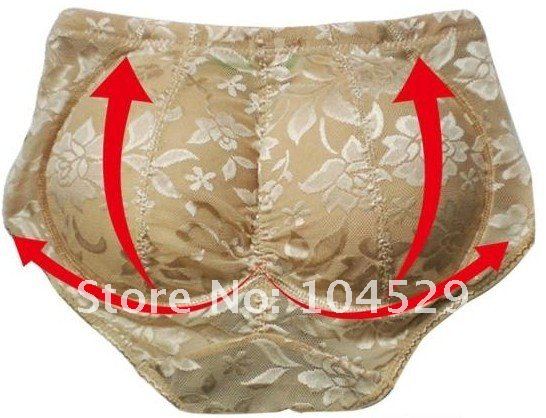 Buttock Pad Body Shaping Shorts Soft Sponge To Raise The Buttocks Women Panties Low Waist Hold Buttock Shape Panties 50pcs