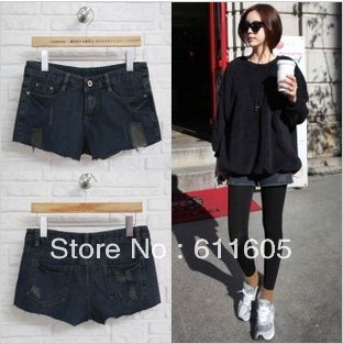 BWC013 Promotion Lady Denim Shorts,Women's Jeans Shorts,Hot Sale Ladies' Short Pants 3 Size Free Shipping via China Post