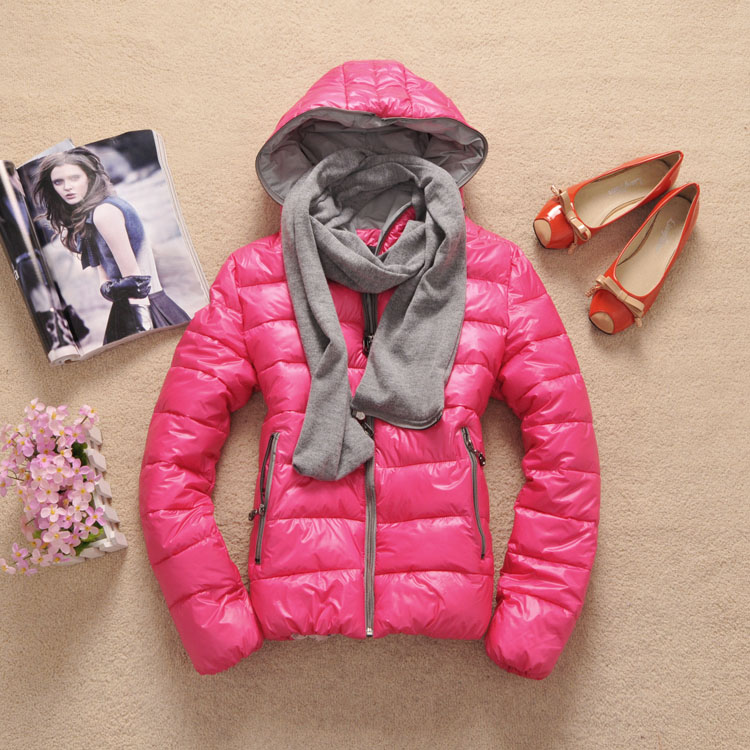 By41 2013 winter belt hat perimeter personalized candy color wadded jacket cotton-padded jacket outerwear - 0.79 single