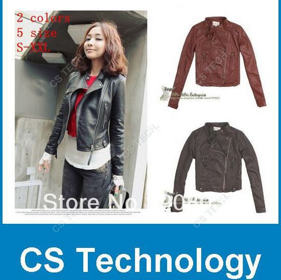 [C111] 2013 Cultivate one's morality short fur women jacket pu leather fashion ladies' jacket, Free shipping