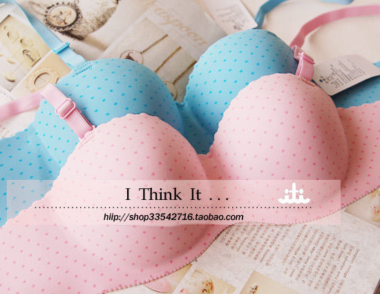C4u4 summer big neon sweet sexy cup seamless push up bra underwear