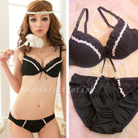 C9867 sweet underwear push up b bra set