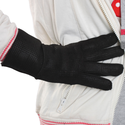 "cady-s" Women's genuine leather gloves winter thermal women's sheepskin one piece winter fur genuine leather real fur