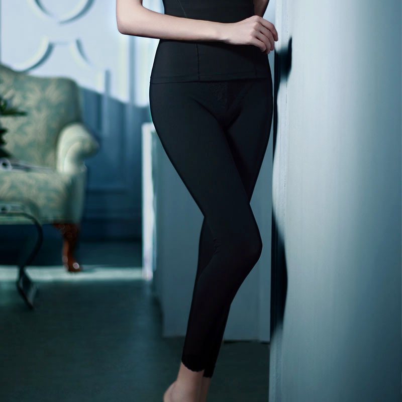 Caffeine slimming whitening long plastic pants