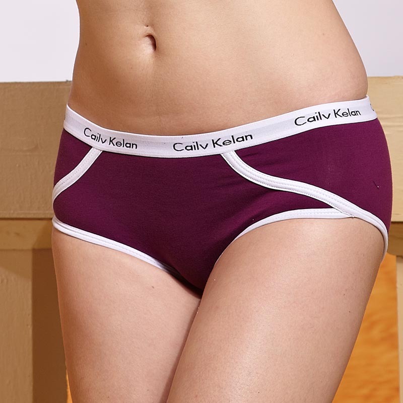 Cailvkelan women's 100% cotton panties sexy trigonometric 5 ck830 briefs