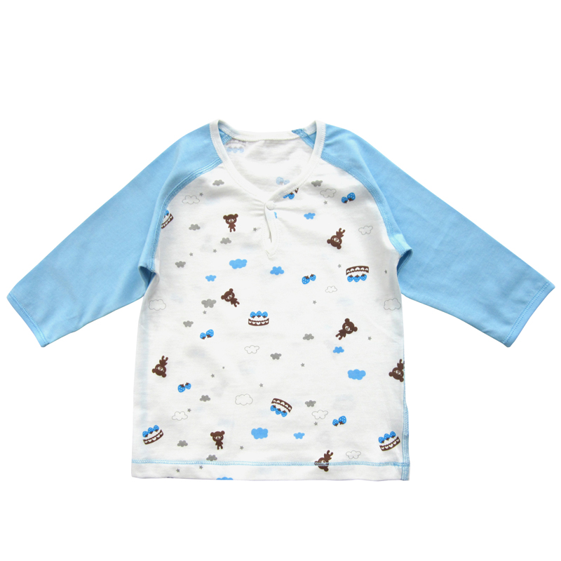 Cake bear baby long-sleeve ecgii top