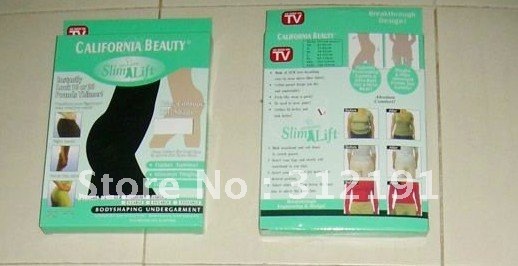 California Beauty Slim Lift/Slim N Lift/Slim Pants Body Shaper Beige and black High Quality mix size