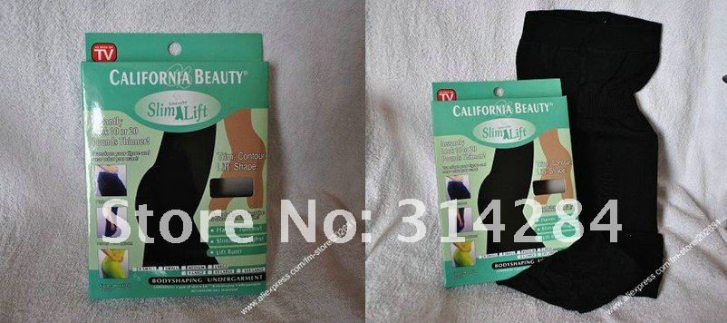 California Beauty Slim N Lift Slimming Pants, 2 colors&sizes,high quality body shaper Free shipping by DHL FEDX