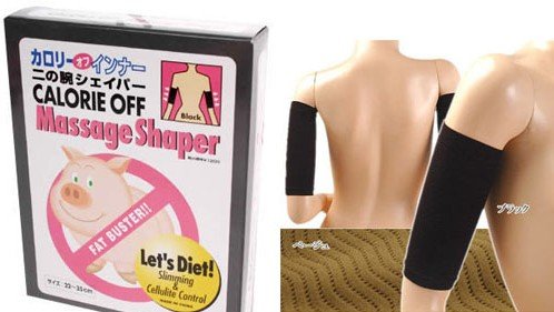 Calorie Off Arms Magic massage Shaper Slimming Arms Shaper Free Shipping 50pair