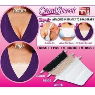 Cami secret bra cloth solid color lace decoration tube top tube top magic