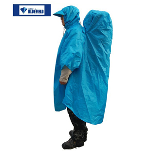 camping raincoat, hiking outdoor ultralarge poncho, plus size portable free shipping
