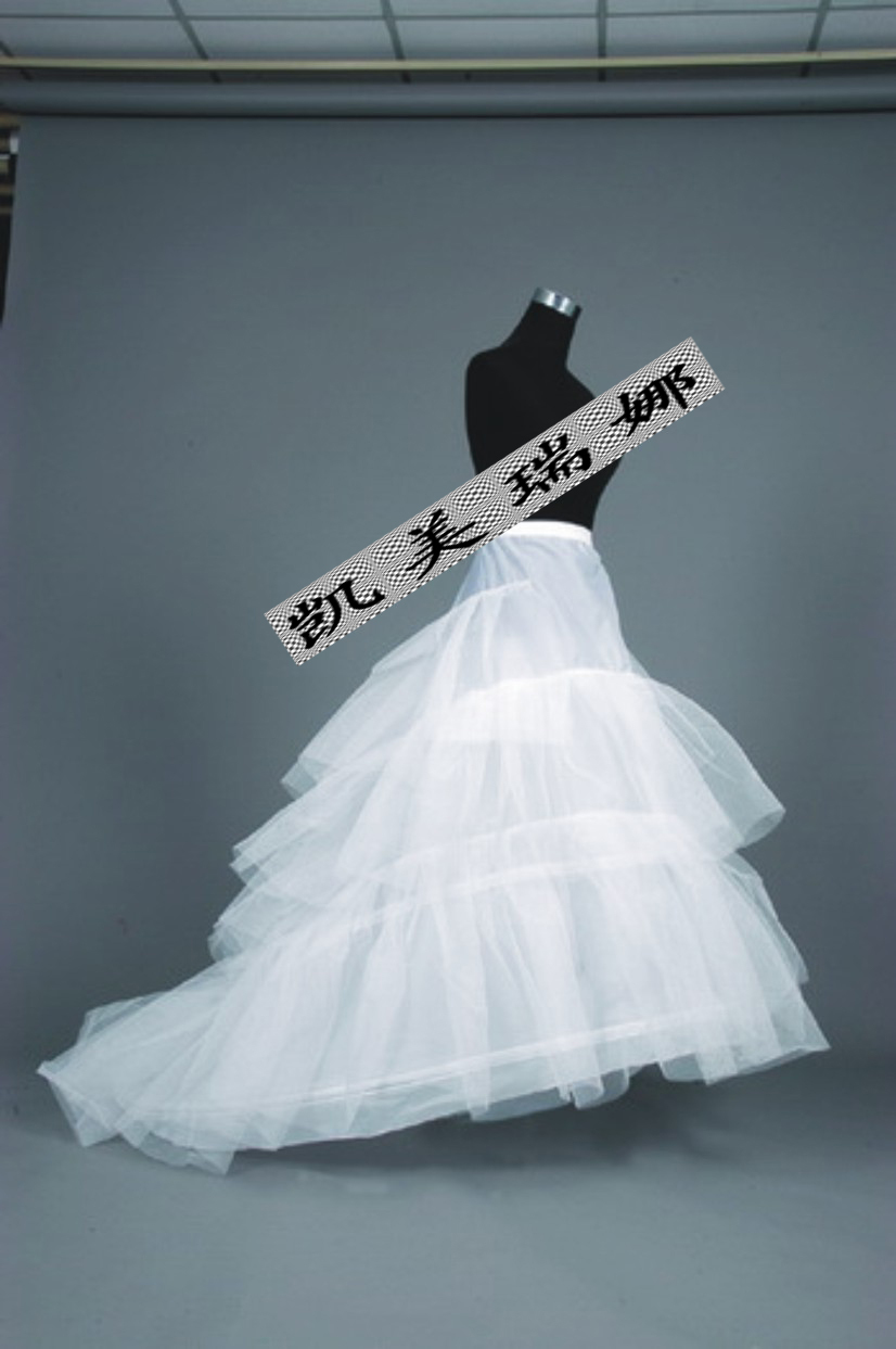 Camry bride train bustle wedding dress formal dress accessories double-wire , double-layer gauze bustle pannier
