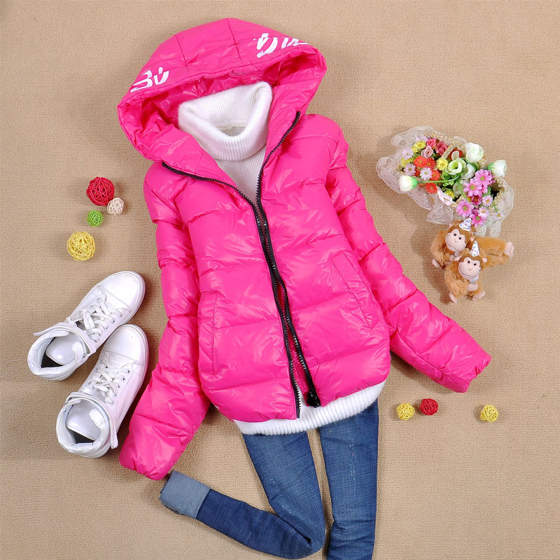 Candy color AYILIAN short design down coat thickening outerwear