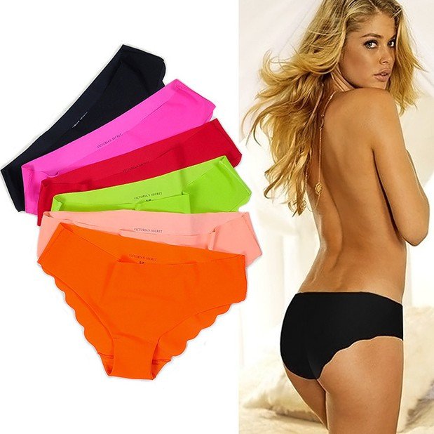 Candy Panties Fashion Brand Victorias Women's Sexy Seamless Slimming Lingerie Pants,S,M,L,Free Shipping