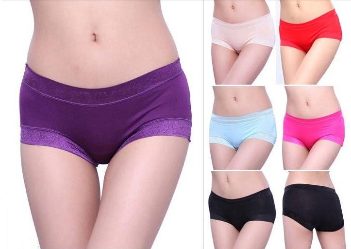 Candy Seamless Panties Hot Sale Colorful Women Modal Seamless Briefs Underwear With Lace,Free Shipping