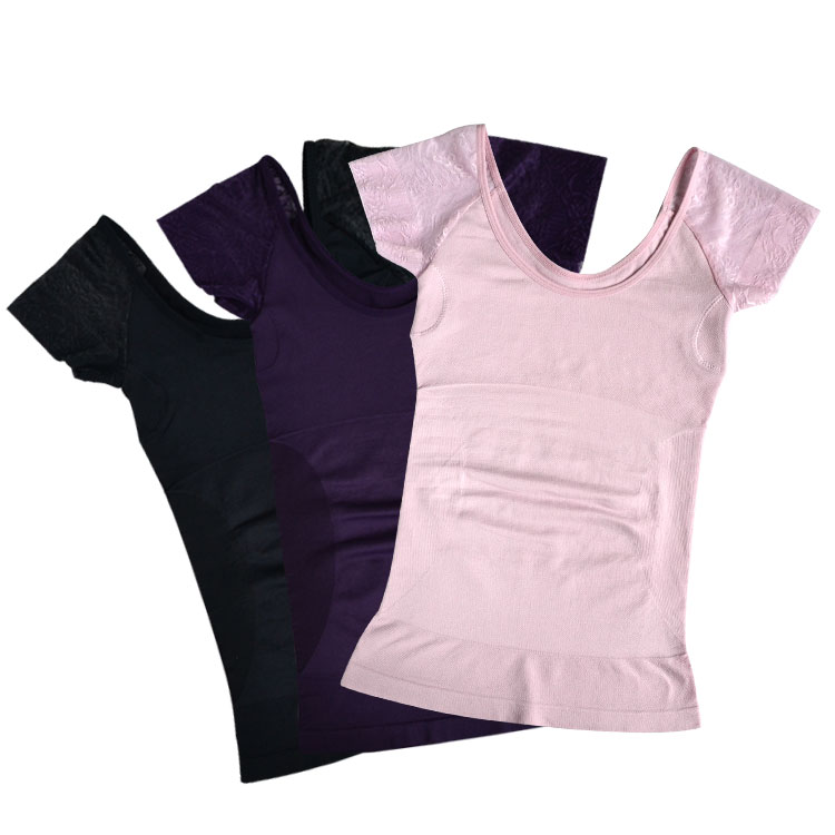Card high quality thin tight seamless abdomen drawing lace short-sleeve beauty care clothing
