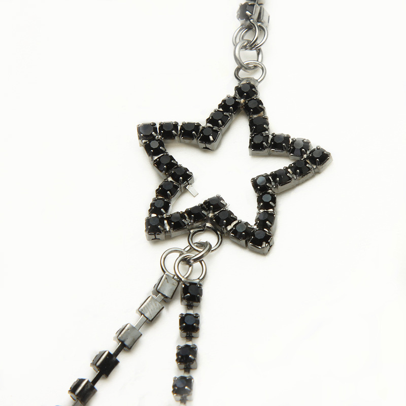 Card underwear belt cross the back of the five-pointed star rhinestone shoulder strap invisible pectoral girdle belt pectoral