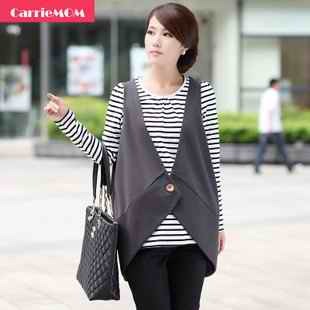 Carriemom maternity clothing autumn maternity top maternity vest 4177c