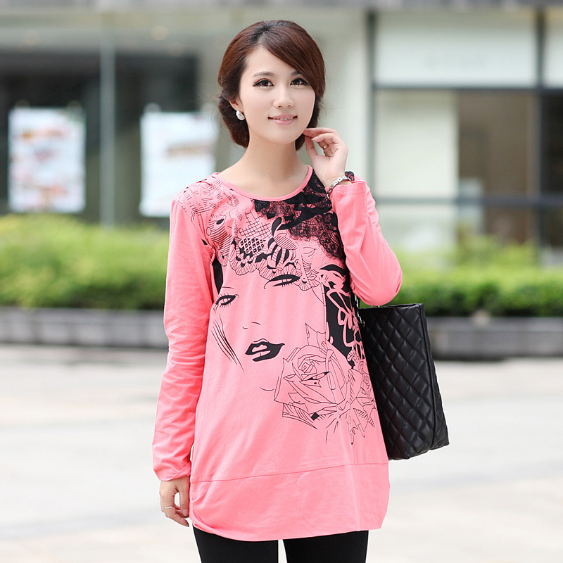Carriemom maternity clothing spring fashion 2013 maternity top casual maternity basic shirt