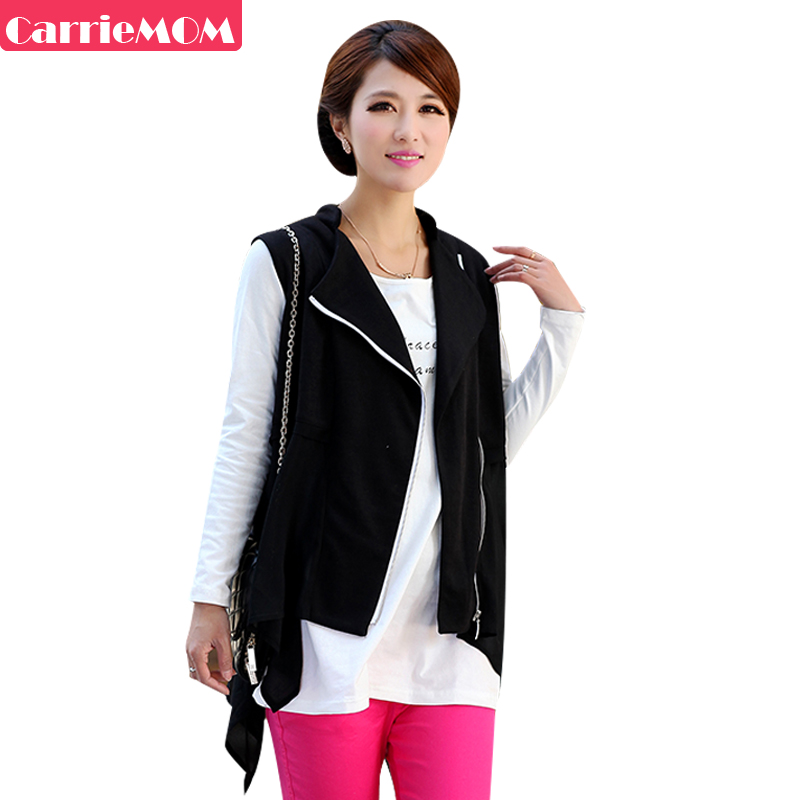 Carriemom maternity clothing spring fashion maternity outerwear maternity chiffon patchwork vest top