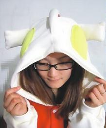 Cartoon one piece sleepwear ottoman lounge lovers of the four seasons autumn and winter