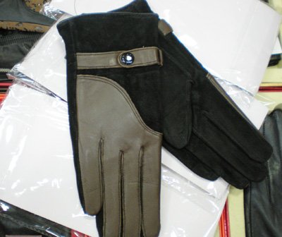 Casual Leather Gloves goat Leather skin gloves LEATHER GLOVES Womens 12pairs/lot New with box