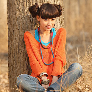 Casual loose sweater free shipping