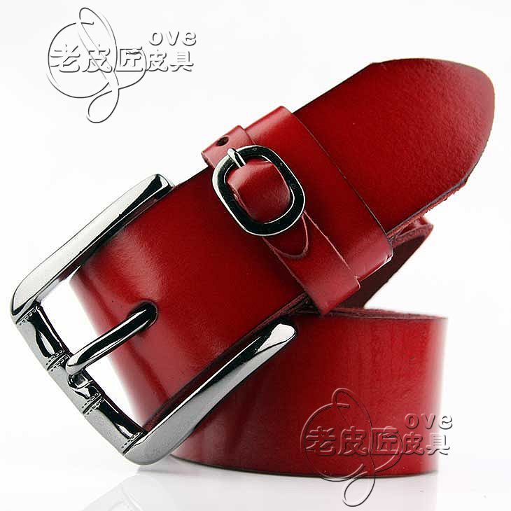 Casual women's strap new style personalized leather female strap genuine leather female belt pin buckle strap