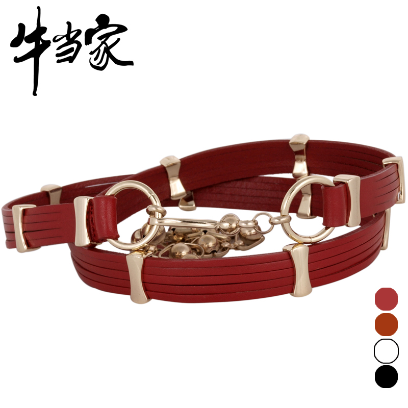 Cattle belt female all-match strap Women women's genuine leather belt women's strap np531