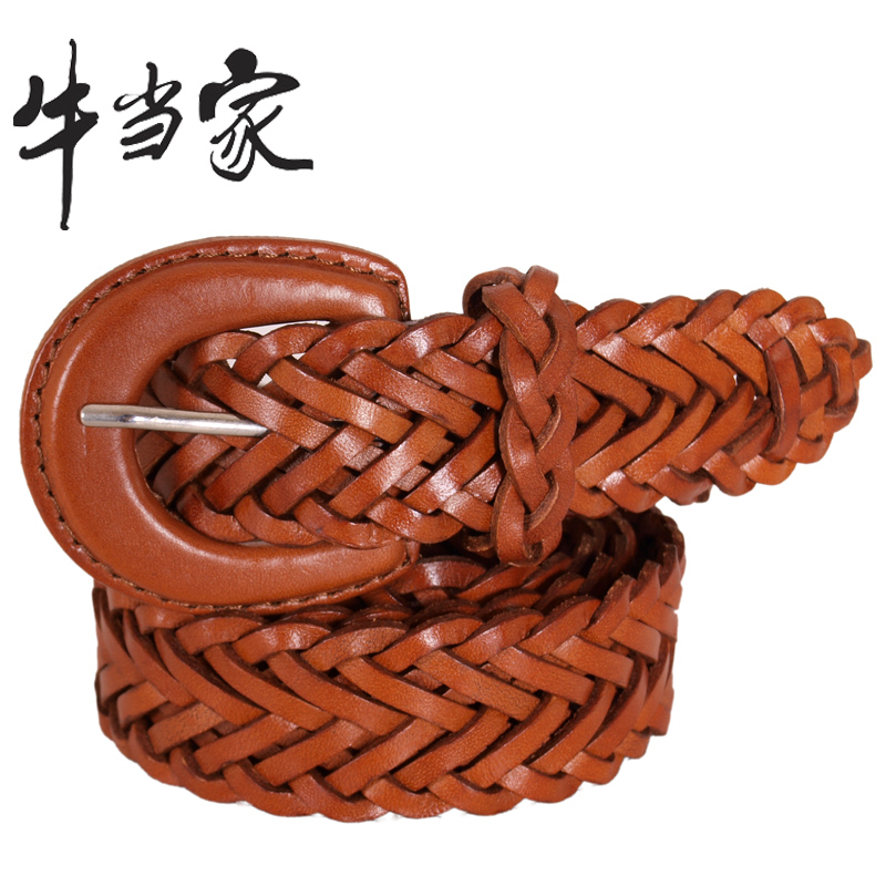 Cattle strap anti-allergic Women genuine leather belt female women's all-match belt fashion cowhide 702