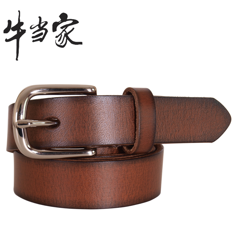 Cattle strap Women women's genuine leather belt all-match strap female cowhide belt pants belt female 351