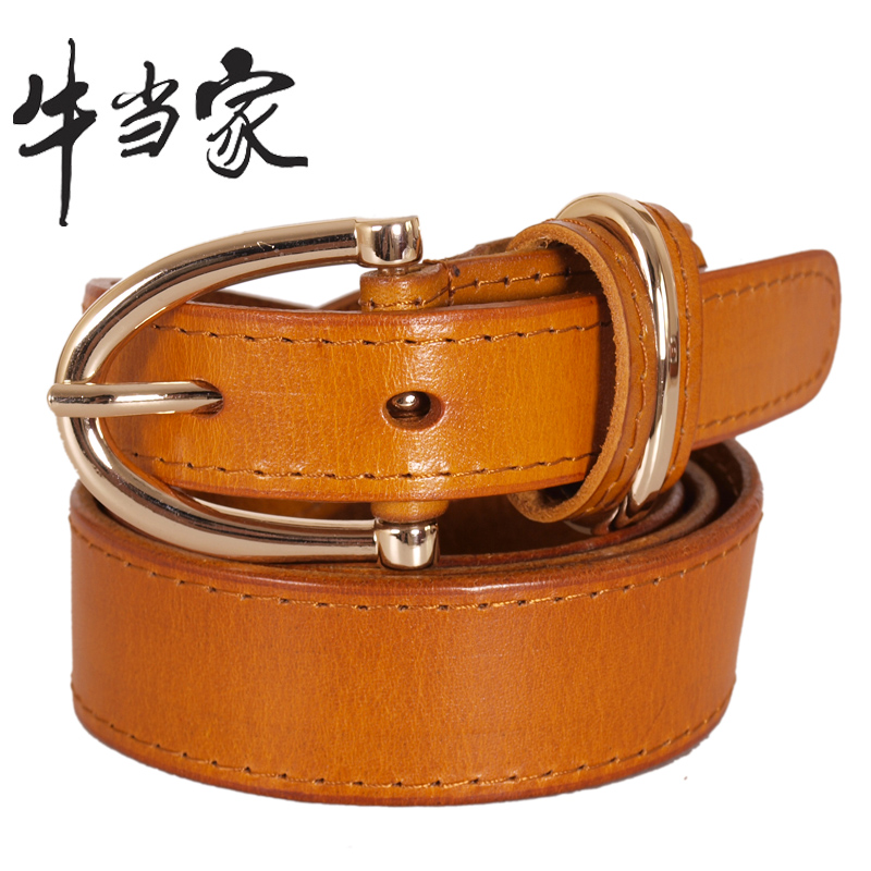 Cattle strap Women women's genuine leather belt cowhide women's strap all-match belt female fashion 760
