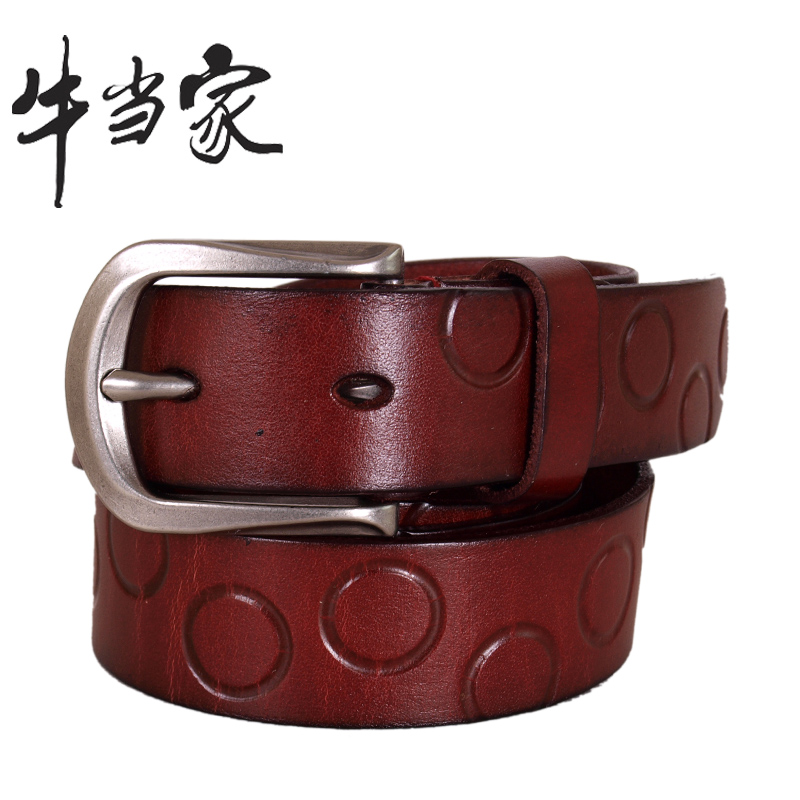 Cattle strap Women women's genuine leather belt strap female cowhide belt female fashion belt 762
